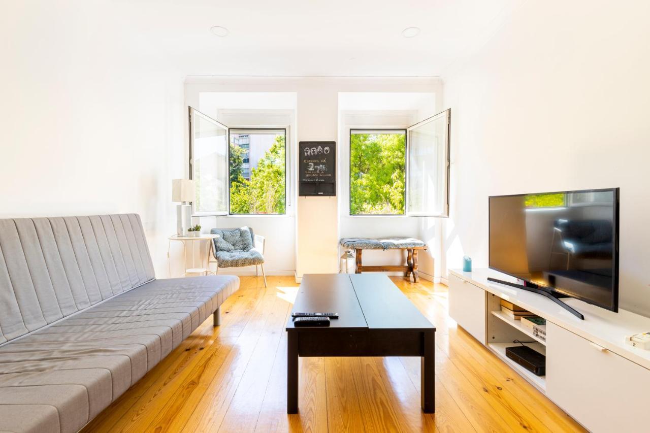 Comfy 3 Bedroom Apartment Campo De Ourique Lissabon Exterior foto